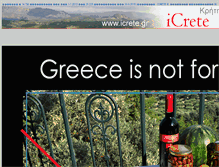 Tablet Screenshot of icrete.gr